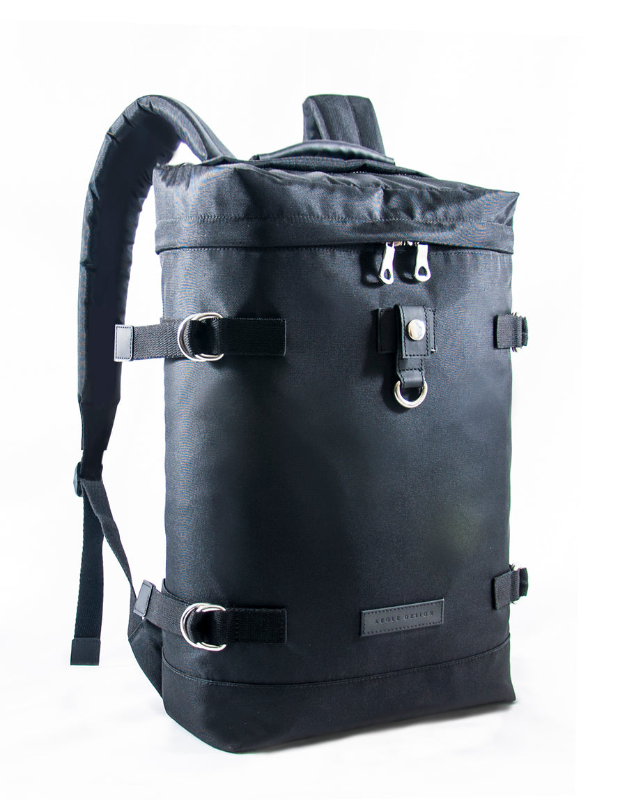 Revolt Round Backpack (Black)